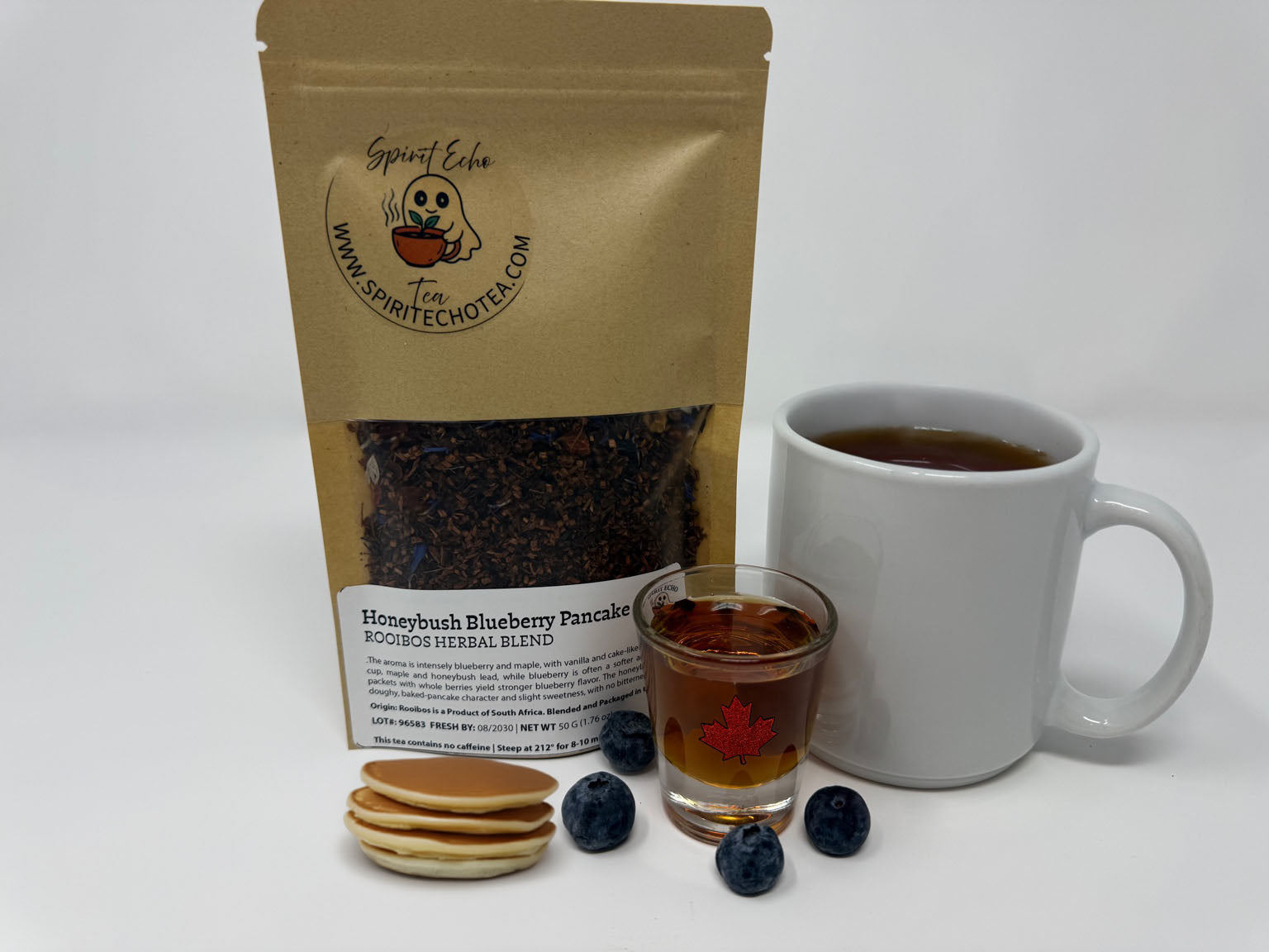 HoneyBush Blueberry Pancake – Blueberry Honeybush | 50g | Loose Leaf