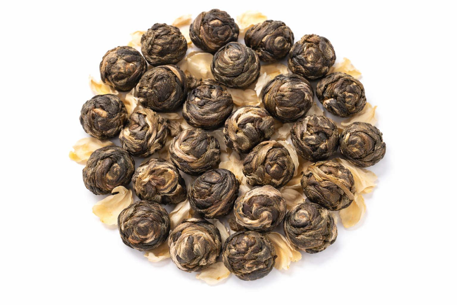Jasmine Phoenix Pearls – Hand-Rolled Green Tea | 50g | Loose Pearls