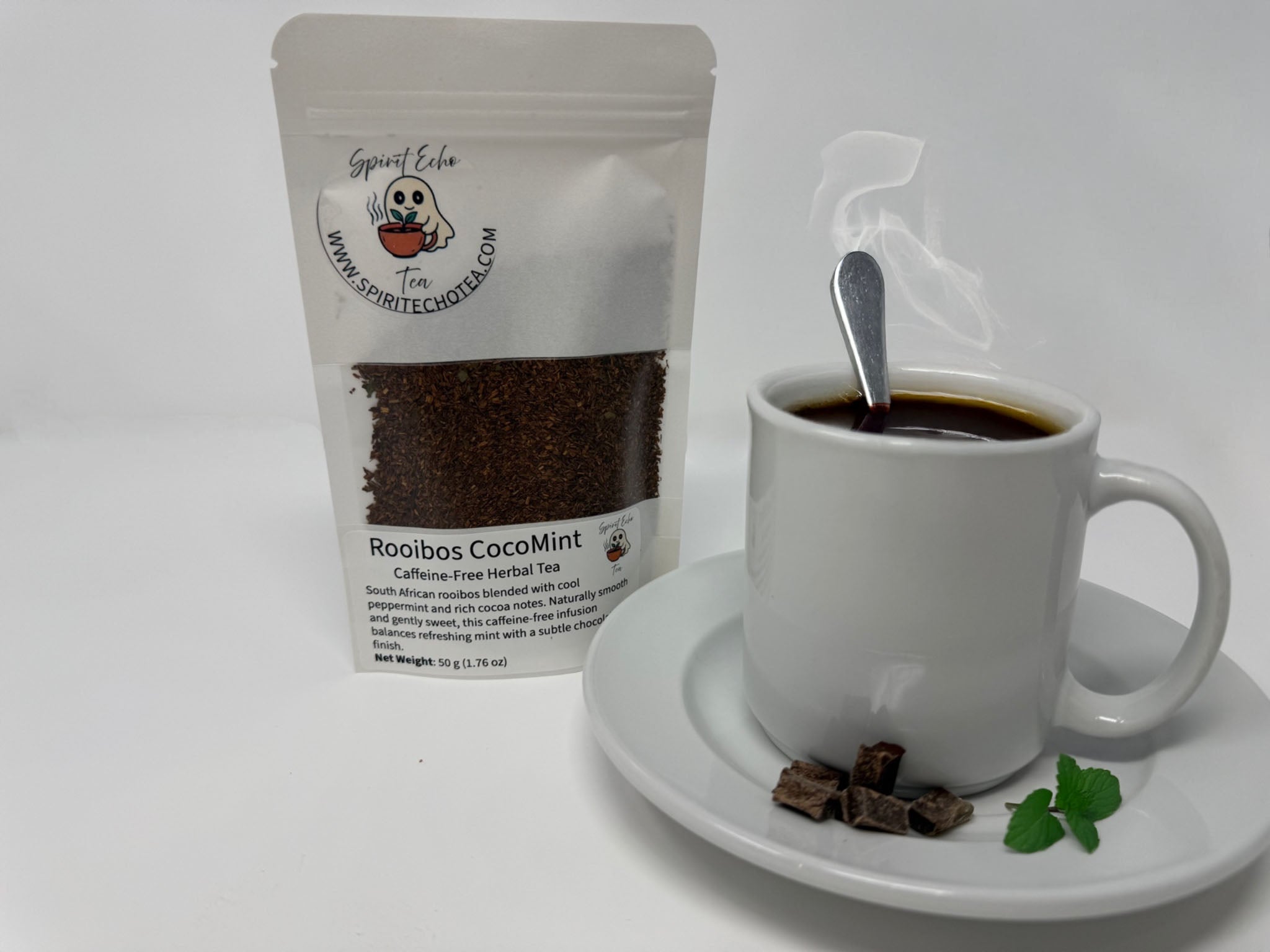 Rooibos Chocolate Mint – Chocolate & Mint Rooibos | 50g | Loose Leaf