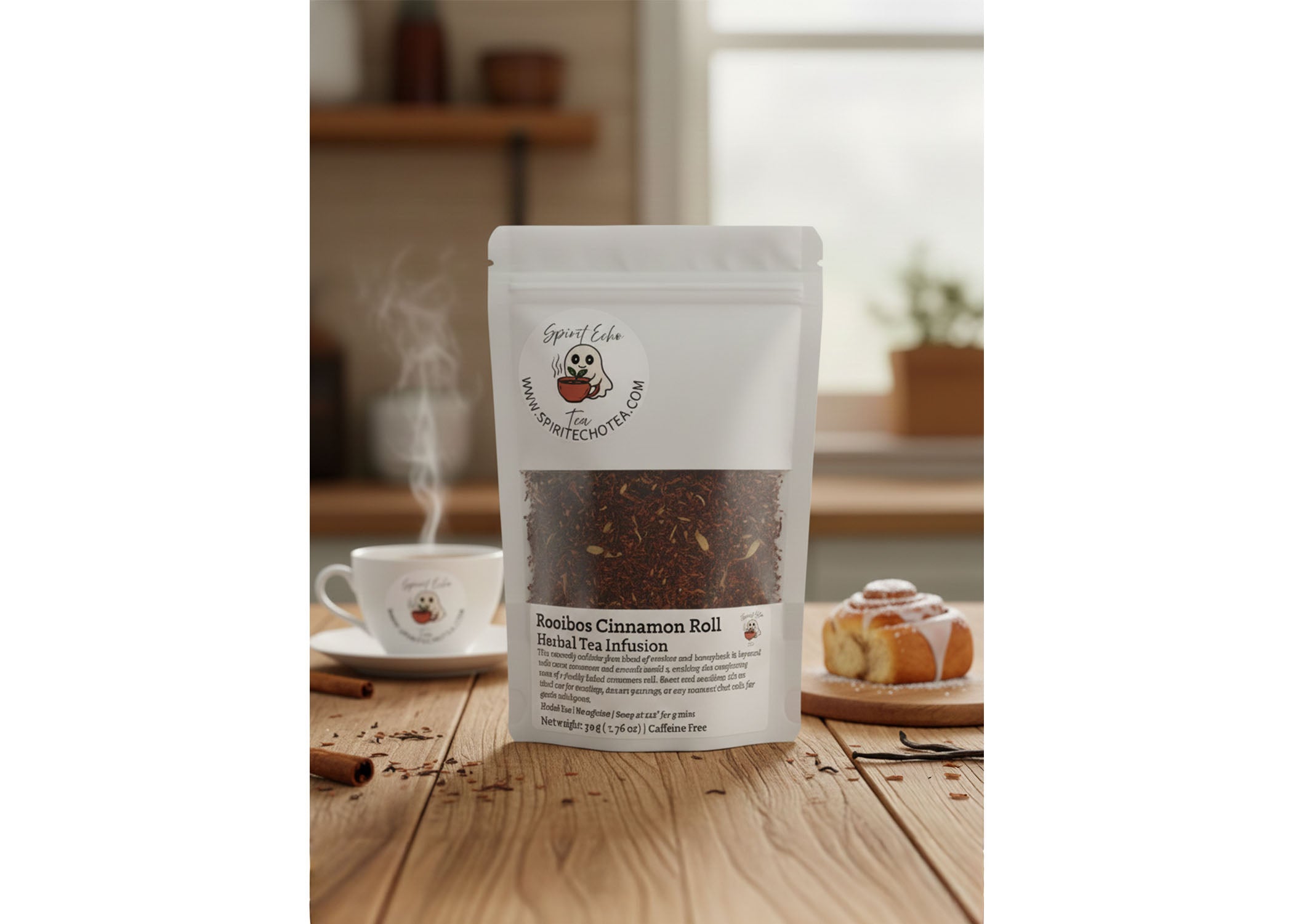Rooibos Cinnamon Roll – Cinnamon Spice Rooibos | 50g | Loose Leaf