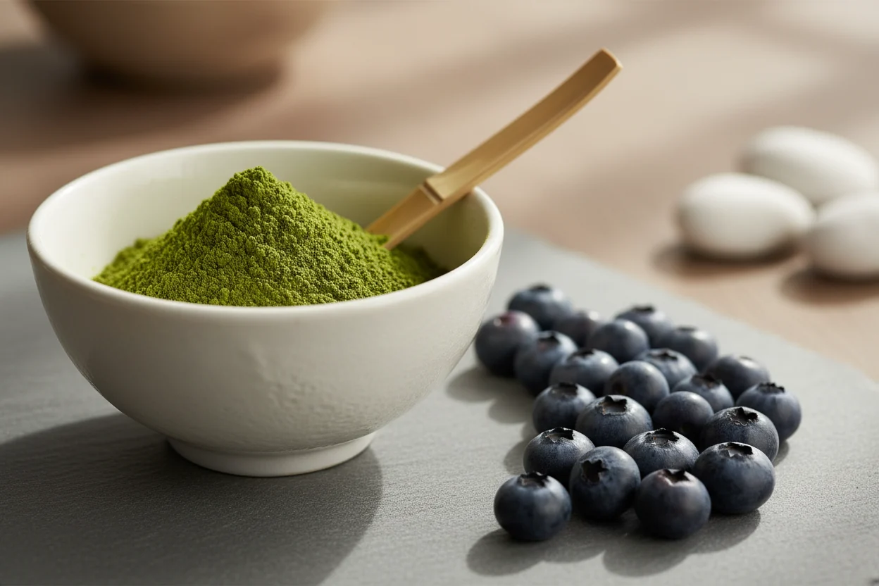 Blueberry Matcha